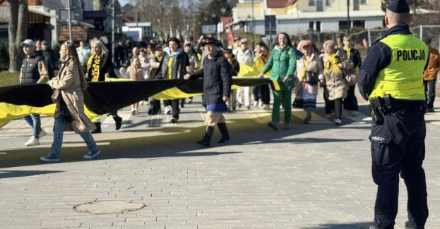 Policja zabezpieczała Dzień Jedności Kaszubów we Władysławowie