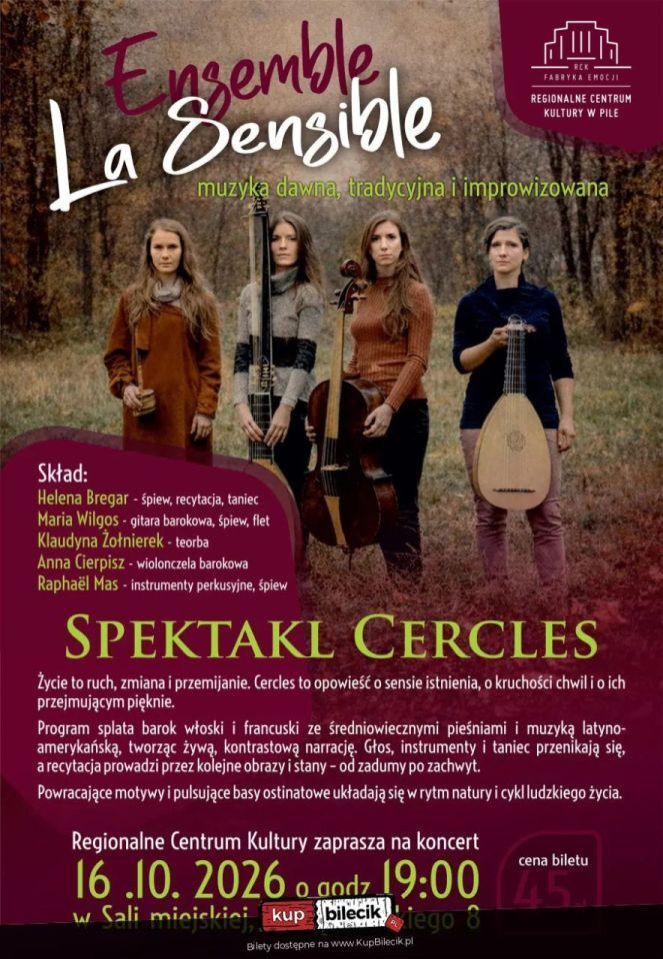 zdjęcie: Spektakl Cercles zespołu La Sensible / kupbilecik24.pl / Spektakl Cercles zespołu La Sensible
