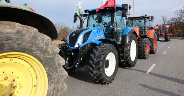 Protest rolników przeciwko Mercosur, traktory przy drogach - najwięcej w zachodniopomorskim