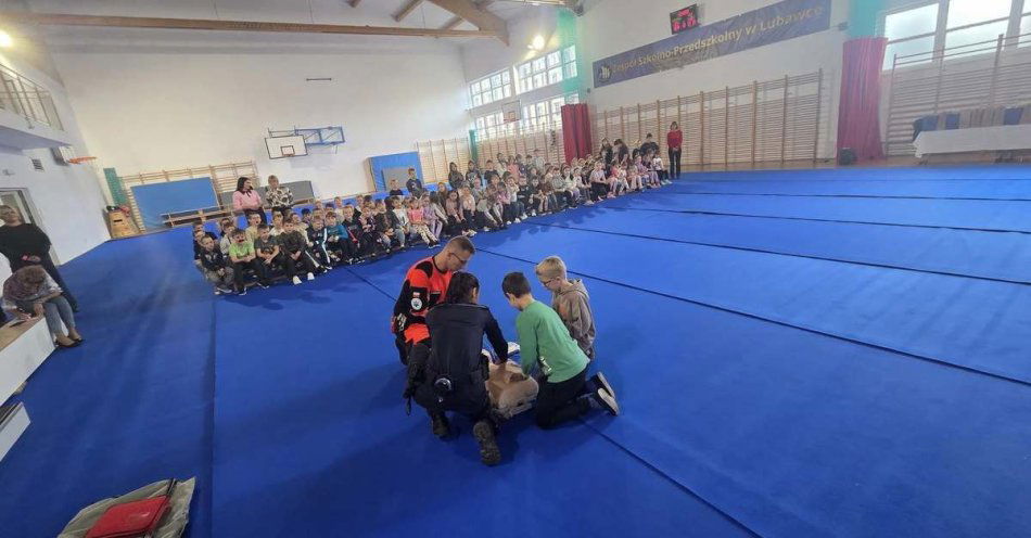 zdjęcie: Warsztaty i nagrody w Odblaskowej Szkole w Lubawce / fot. KPP w Kamiennej Górze