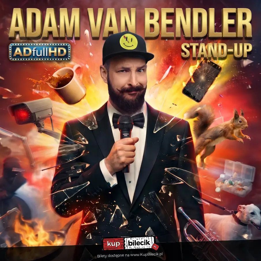 zdjęcie: Adam Van Bendler z nowym programem ADfullHD / kupbilecik24.pl / Adam Van Bendler z nowym programem ADfullHD
