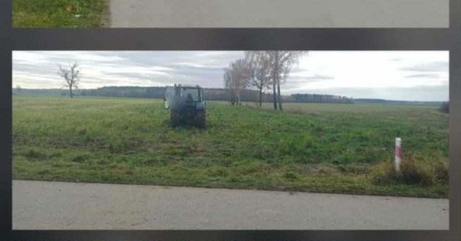 zdjęcie: Niebezpieczna wycinka w Ciepielewie dwóch rannych / fot. KPP w Makowie Mazowieckim