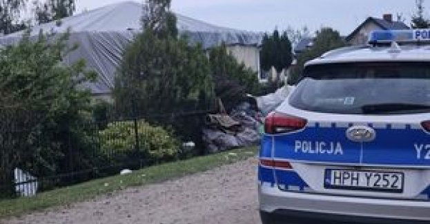 Silna nawałnica nad powiatem płockim. Płoccy policjanci oraz pozostałe służby pomagają poszkodowanym