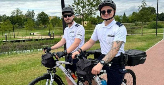 Policyjne patrole na rowerach
