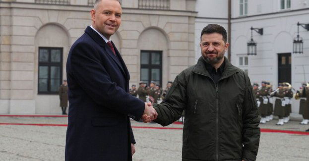 Prezydent Ukrainy oficjalnie powitany przez prezydenta Karola Nawrockiego