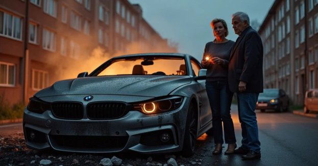 Para zatrzymana po podpaleniu BMW w Kędzierzynie-Koźlu
