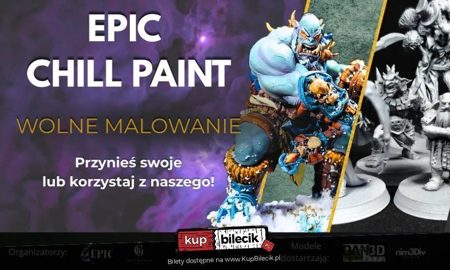 zdjęcie: EPIC CHILL PAINT - Wolne Malowanie i Integracja / kupbilecik24.pl / EPIC CHILL PAINT - Wolne Malowanie i Integracja