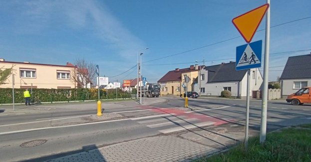 Potrącenie rowerzysty