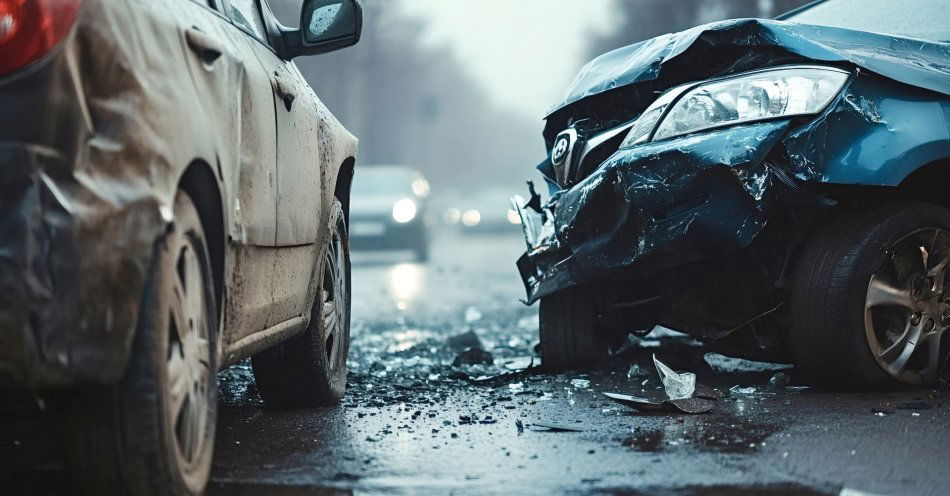 zdjęcie: Po wypadku dwóch aut zablokowana DK59 w Zalcu / v65381204