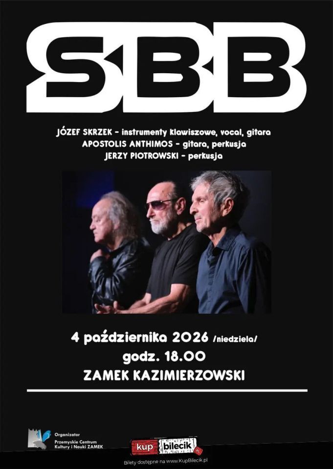 zdjęcie: SBB - koncert w oryginalnym składzie w Przemyślu! / kupbilecik24.pl / SBB - koncert w oryginalnym składzie w Przemyślu!