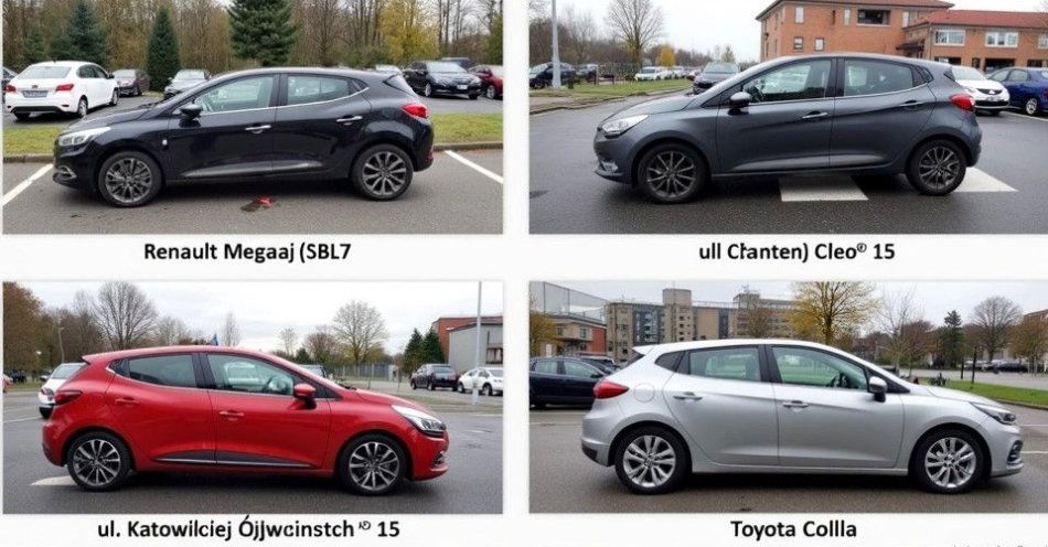 zdjęcie: Policja szuka świadków kolizji parkingowych w Tychach / TM/ przykładowa ilustracja