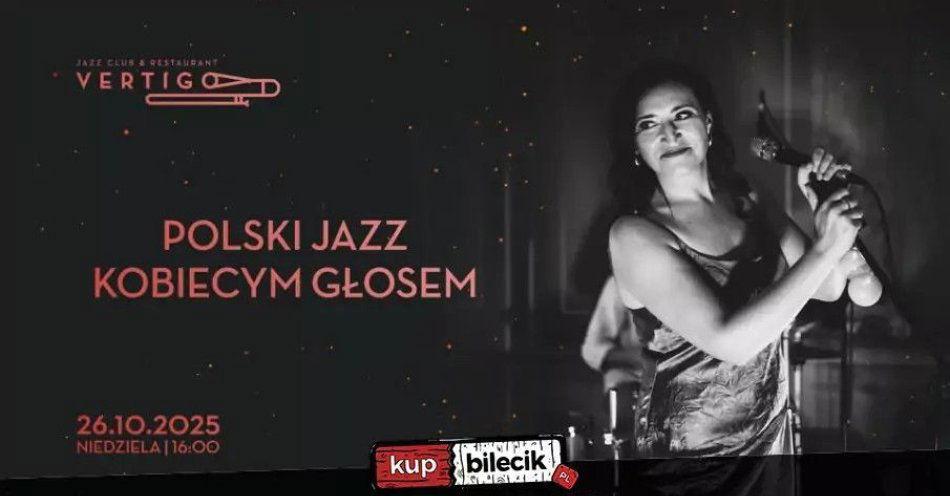 zdjęcie: Vertigo Presents: Polski Jazz - Kobiecym Głosem / kupbilecik24.pl / Vertigo Presents: Polski Jazz - Kobiecym Głosem