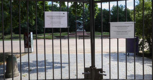 Łazienki Królewskie zostaną częściowo otwarte w sobotę