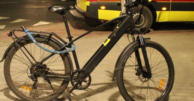 Policjanci pojechali na kolizję dwóch rowerów