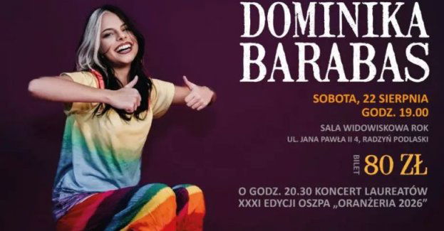 Koncert Dominiki Barabas z córką Jagną w ramach 31. Oranżerii 2026