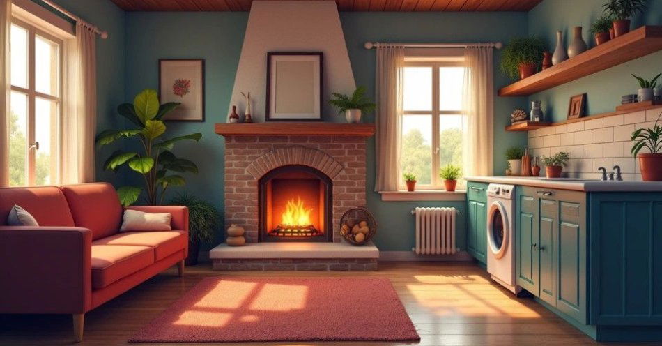 zdjęcie: Sezon grzewczy jak uniknąć zaczadzenia w domu / TM/ przykładowa ilustracja