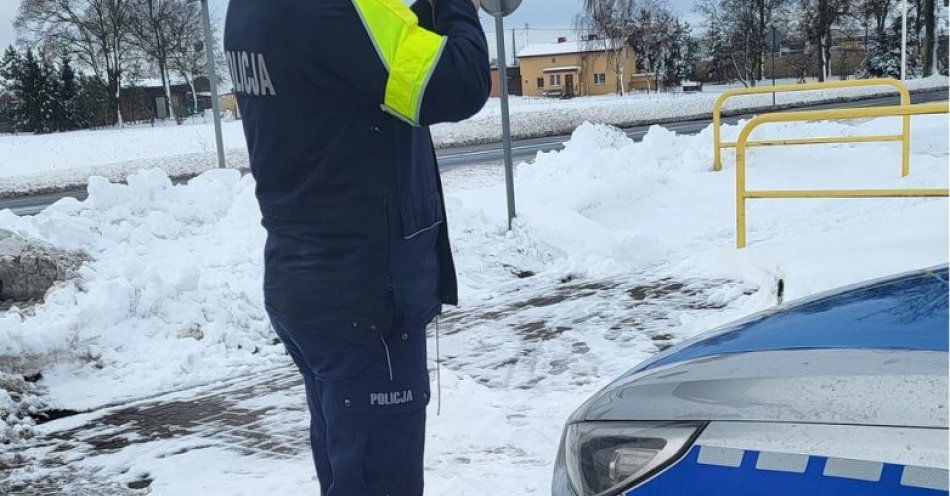 zdjęcie: Noga z gazu Trwa akcja Prędkość w Golubiu-Dobrzyniu / fot. KPP w Golubiu-Dobrzyniu