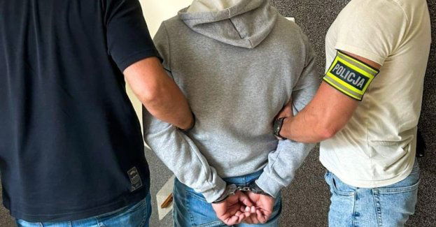 Brutalna kradzież przed dyskontem - sprawca zatrzymany, przebywa w policyjnym areszcie