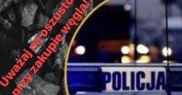 Chciał kupić węgiel. Został oszukany