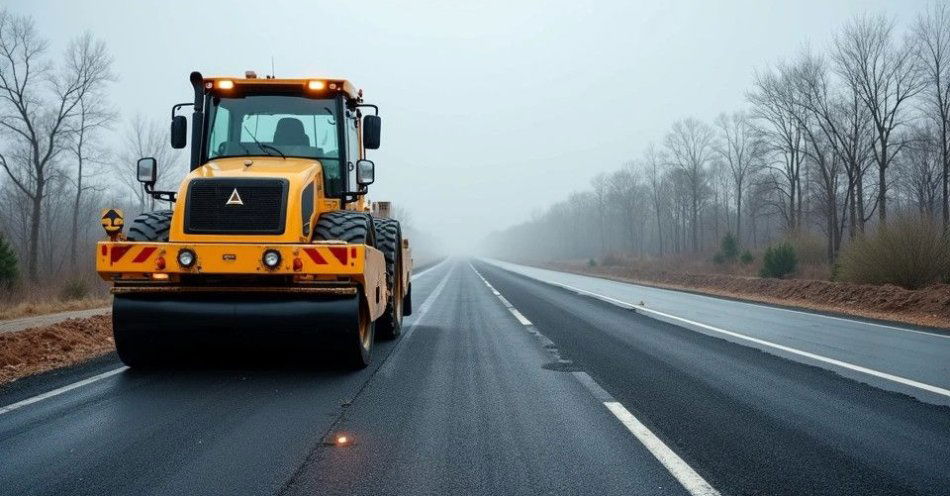 zdjęcie: Podpisano umowy na remonty dróg w Jelczu-Laskowicach. Ponad 1,4 mln zł na trzy odcinki / Road repair construction, exemplary photo /TMAI