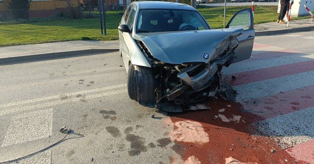 Drift zakończony kolizją w Osieku Jasielskim