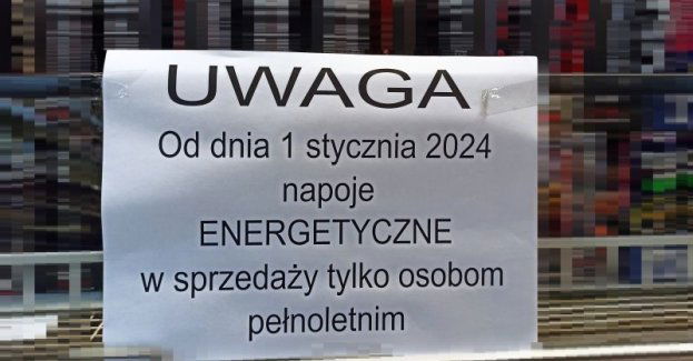 Energetyki dołączyły do listy produktów zabronionych dla osób poniżej 18-roku życia