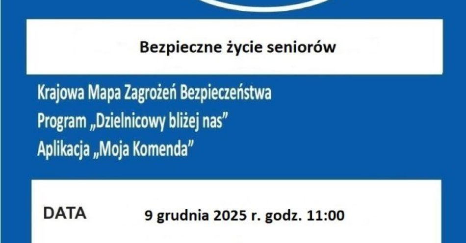 zdjęcie: Debata o bezpieczeństwie seniorów w Kąkolewnicy / fot. KPP Radzyń Podlaski