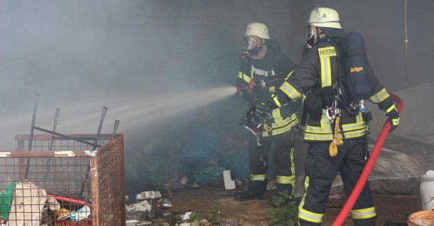 Pożar w mieszkaniu w centrum miasta