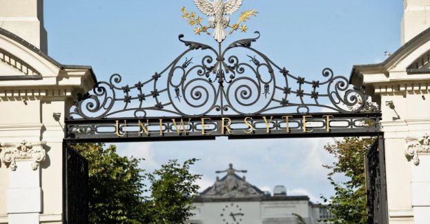 Policja interweniuje w związku z protestem studentów UW w obronie Palestyny