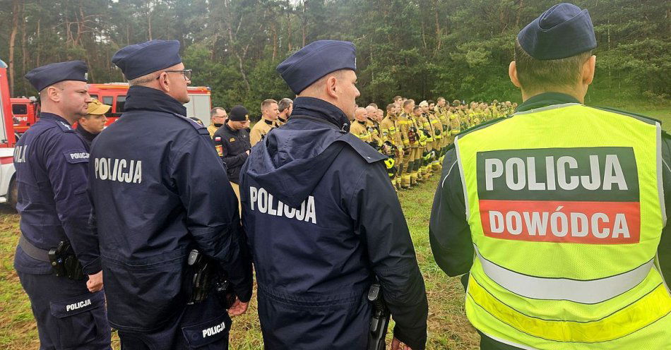 zdjęcie: Podpalacz 2025 ćwiczenia służb w powiecie lipnowskim / fot. KPP w Lipnie