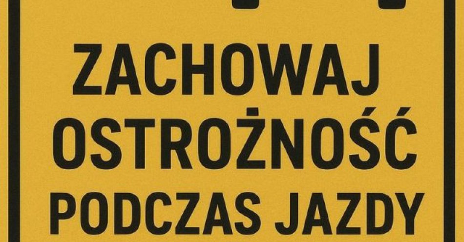 zdjęcie: Oblodzenia na drogach w regionie. Dostosuj prędkość i bądź ostrożny / fot. KPP w Ostrowi Mazowieckiej