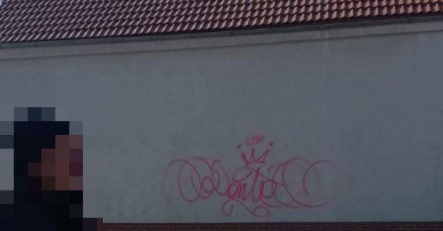 Grafficiarz zatrzymany przez dzierżoniowskich policjantów