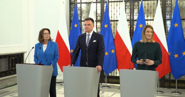 R. Metsola: Polska ma bardzo dobrą pozycję do bycia liderem UE na następne pół roku. Bezpieczeństwo w centrum uwagi prezydencji