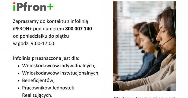 Infolinia iPFRON+
