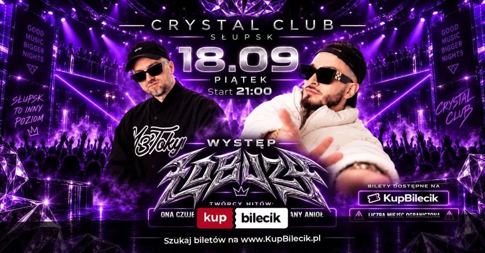 zdjęcie: Łobuzy - Koncert Live w Crystal Cub 18.09 / kupbilecik24.pl / ŁOBUZY - KONCERT LIVE W CRYSTAL CLUB | 18.09