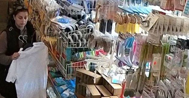 Wyciągnęła portfel z torebki klientki - policjanci poszukają złodziejki