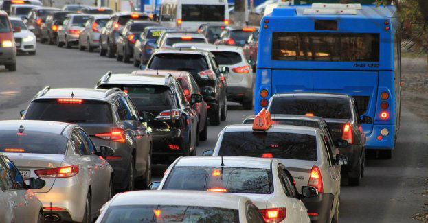 Korek na obwodnicy Poznania