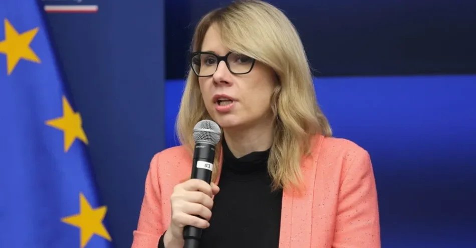 zdjęcie: Monika Sikora nową pełnomocniczką rządu do spraw osób niepełnosprawnych / Warszawa, 09.03.2026. Wiceszefowa MFiPR Monika Sikora na konferencji pt.