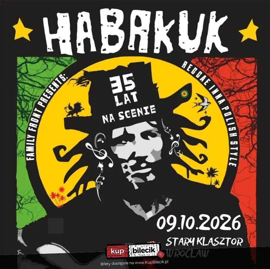 zdjęcie: HABAKUK świętuje swoje 35-lecie we Wrocławiu! / kupbilecik24.pl / HABAKUK świętuje swoje 35-lecie we Wrocławiu!