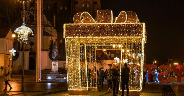 Miasto w świątecznej szacie