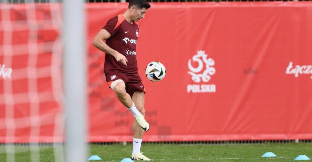 ME 2024 - Lewandowski trenuje już z piłką, lżejszy dzień kadrowiczów