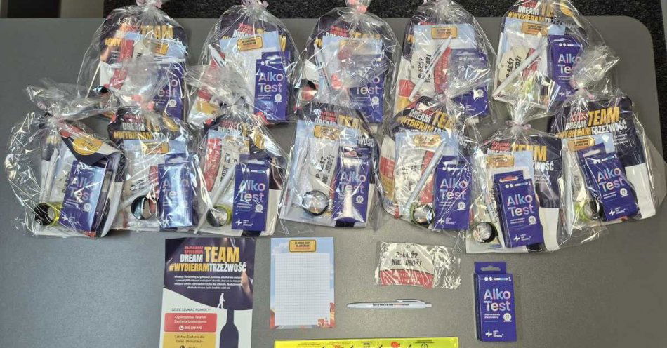 zdjęcie: Policjanci promowali trzeźwość i bezpieczeństwo na drogach / fot. KPP w Kolbuszowej