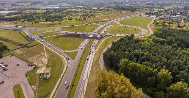 Kierowcy mogą już jeździć jedną jezdnią obwodnicy Łomży na S61 Via Baltica
