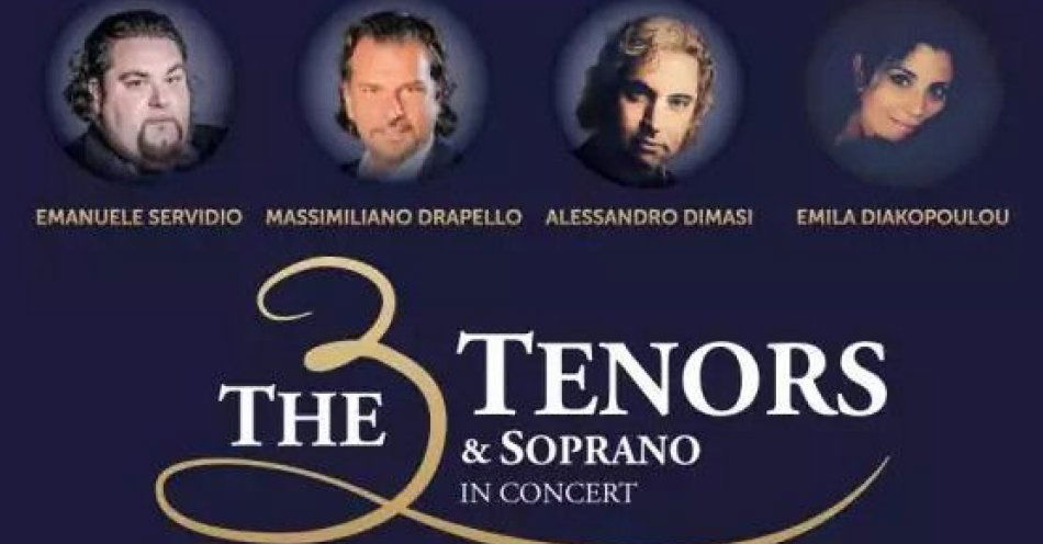 zdjęcie: The 3 Tenors & Soprano - Włoska Gala Operowa / kupbilecik24.pl / The 3 Tenors & Soprano - Włoska Gala Operowa