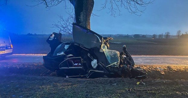Śmiertelny wypadek pod Morągiem
