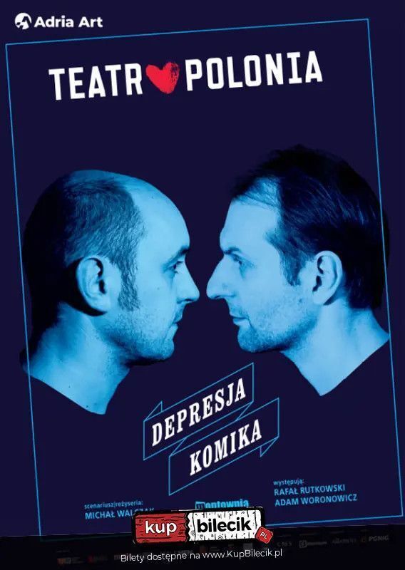 zdjęcie: Depresja komika - Adam Woronowicz i Rafał Rutkowski / kupbilecik24.pl / Depresja komika - Adam Woronowicz i Rafał Rutkowski