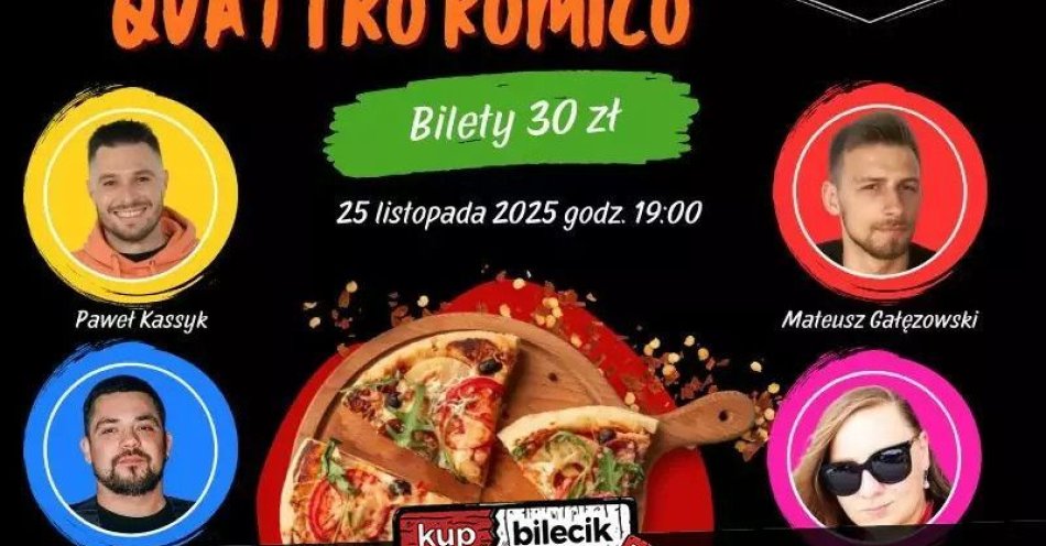 zdjęcie: Paweł Kassyk, Mateusz Gałęzowski, Oleksandr Voitiuk, Emilia Ornat / kupbilecik24.pl / Paweł Kassyk, Mateusz Gałęzowski, Oleksandr Voitiuk, Emilia Ornat