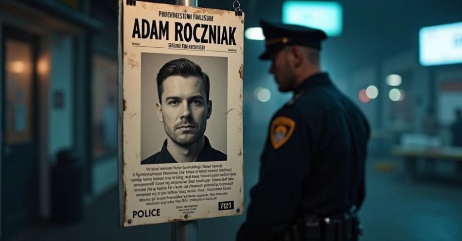 zdjęcie: Policja poszukuje listem gończym Adama Roczniaka / TM/ przykładowa ilustracja
