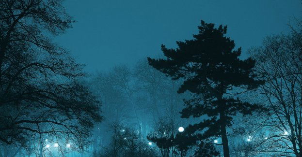 Mroźna noc z opadami śniegu