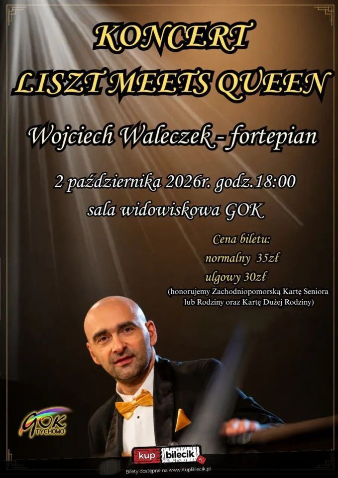 zdjęcie: Liszt Meets Queen - koncert Wojciech Waleczek fortepian / kupbilecik24.pl / Liszt Meets Queen - koncert Wojciech Waleczek fortepian